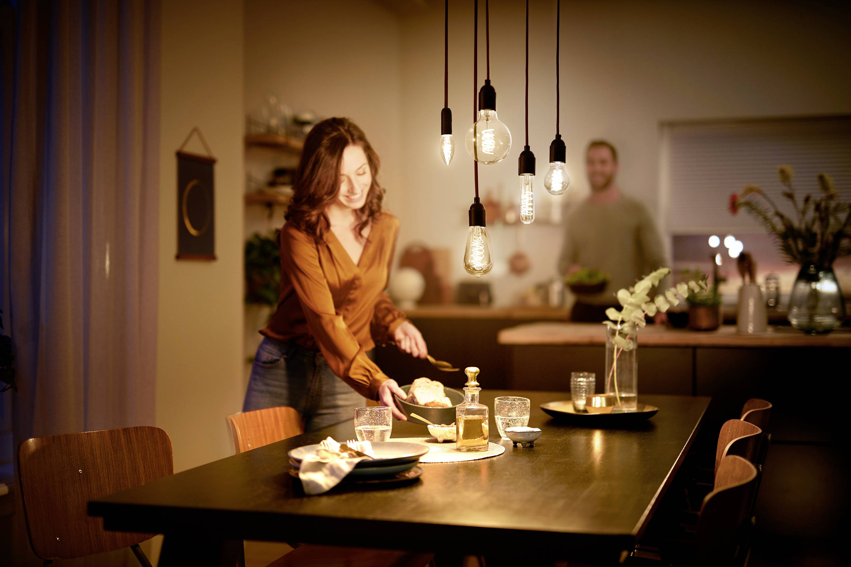 Philips LED 871951431380400 LED E27 Stabform 6.5 W = 40 W Warmweiß (Ø x L) 66 mm x 273 mm 1 St.