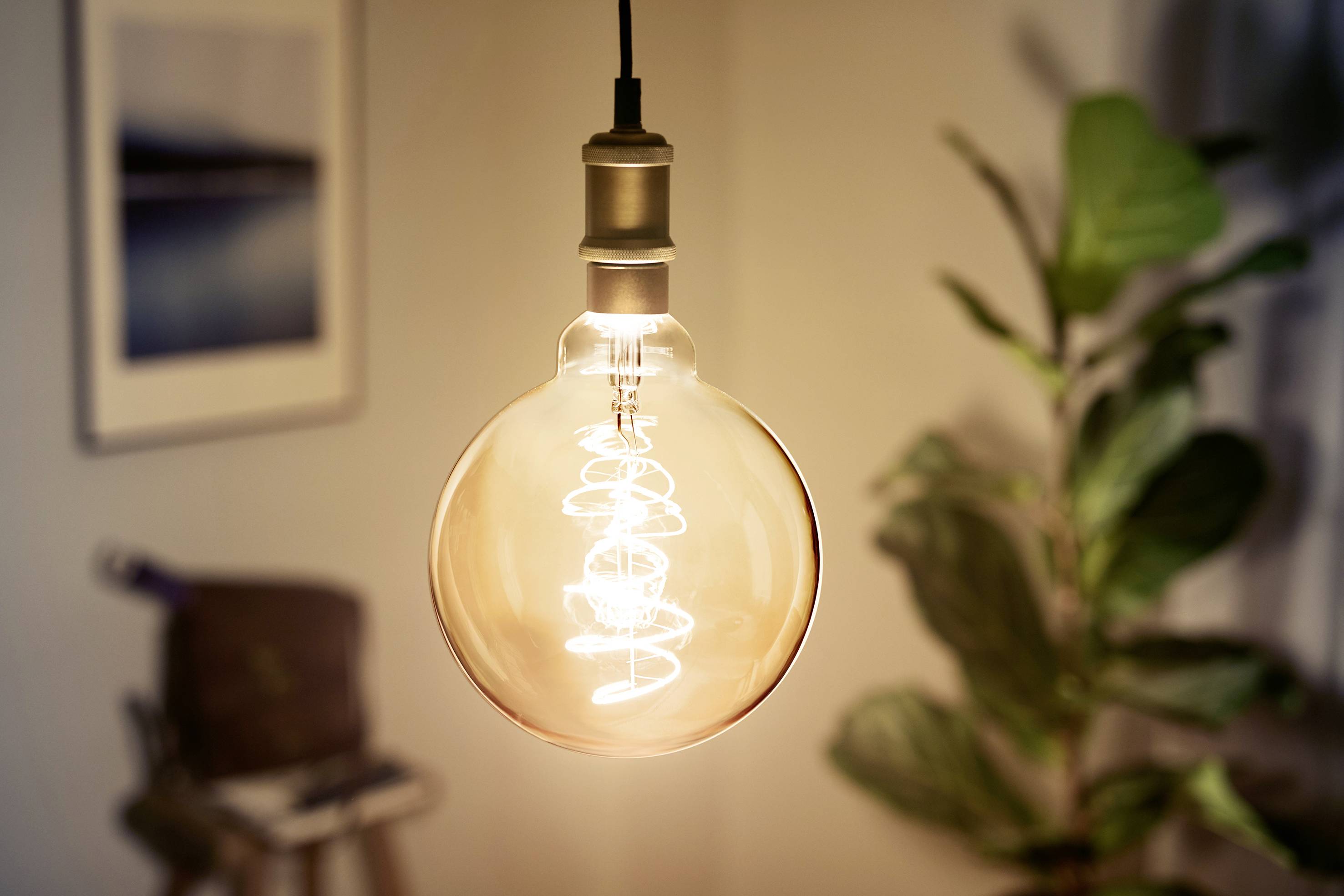 Philips LED 871951431378100 LED E27 Globeform 6.5W = 40W Warmweiß (Ø x L) 202mm x 286mm 1St.