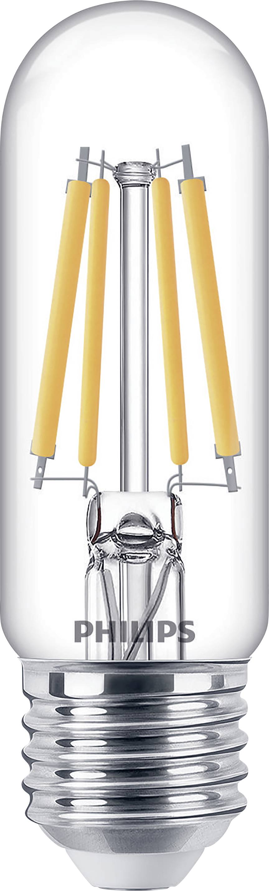 Philips LED 871951436134800 LED EEK E (A - G) E27 Stabform 6.5 W = 60 W Naturweiß (Ø x L) 32 mm x 1