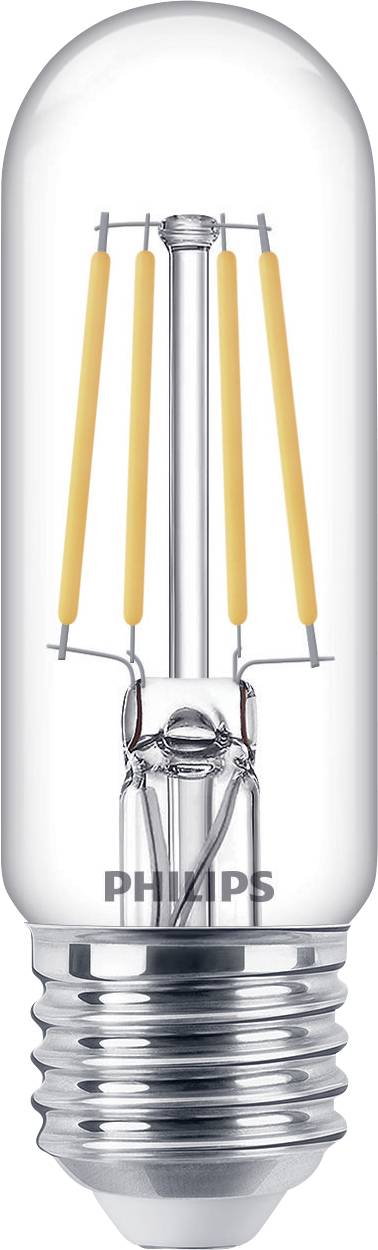 Philips LED 871951436134800 LED EEK E (A - G) E27 Stabform 6.5W = 60W Naturweiß (Ø x L) 32mm x 106mm 1St.