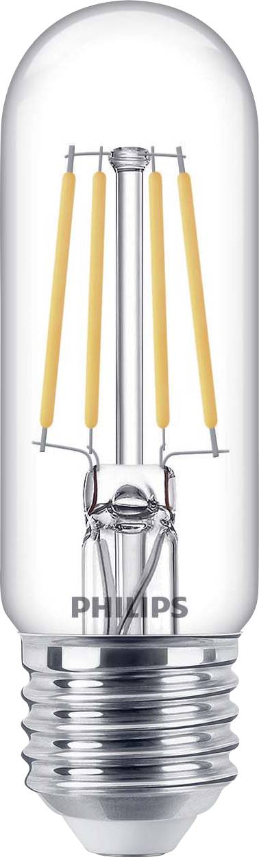 Philips LED 871951436136200 LED EEK F (A - G) E27 Stabform 4.5W = 40W Warmweiß (Ø x L) 32mm x 106mm 1St.