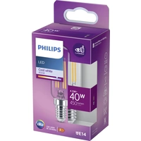 Philips LED 871951436146100 LED EEK E (A - G) E14 Stabform 6.5W = 60W Warmweiß (Ø x L) 25mm x 90mm 1St. Philips LED 871951436146100 LED EEK E (A - G) E14 Stabform 6.5W = 60W Warmweiß (Ø x L) 25mm x 90mm 1St.