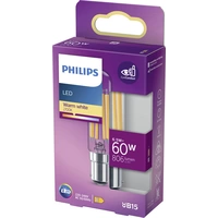Philips Lighting 871951436144700 LED EEK E (A - G) B15d Stabform 6.5W = 60W Warmweiß (Ø x L) 20mm x 88mm 1St. Philips Lighting 871951436144700 LED EEK E (A - G) B15d Stabform 6.5W = 60W Warmweiß (Ø x L) 20mm x 88mm 1St.