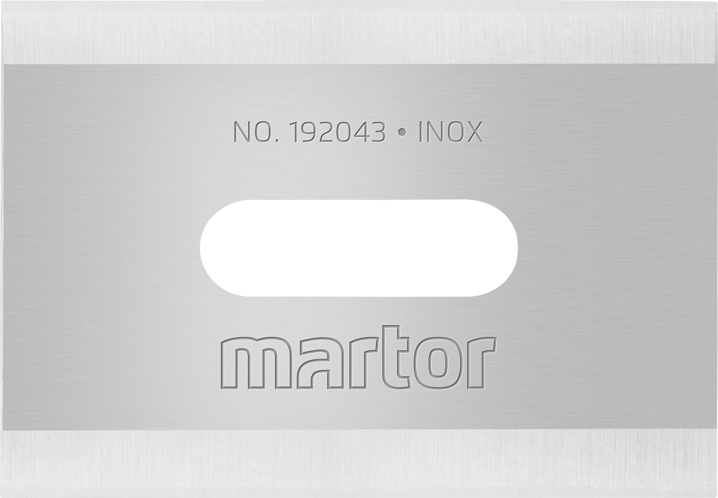 MARTOR 192043.66 Ersatzklinge INDUSTRIEKLINGE Breitschliff 10St.