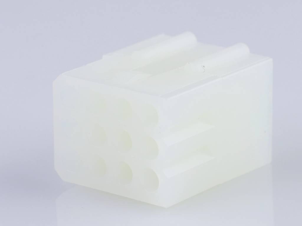 Molex Stiftgehäuse-Kabel Polzahl Gesamt 12 Rastermaß: 3.68mm 03061122 Bag