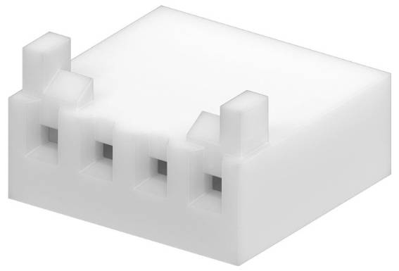 Molex Stiftgehäuse-Kabel Polzahl Gesamt 4 Rastermaß: 3.96mm 09508043 Bag