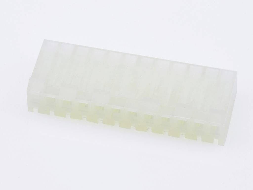 Molex Stiftgehäuse-Kabel Polzahl Gesamt 12 Rastermaß: 3.96mm 09508123 Bag