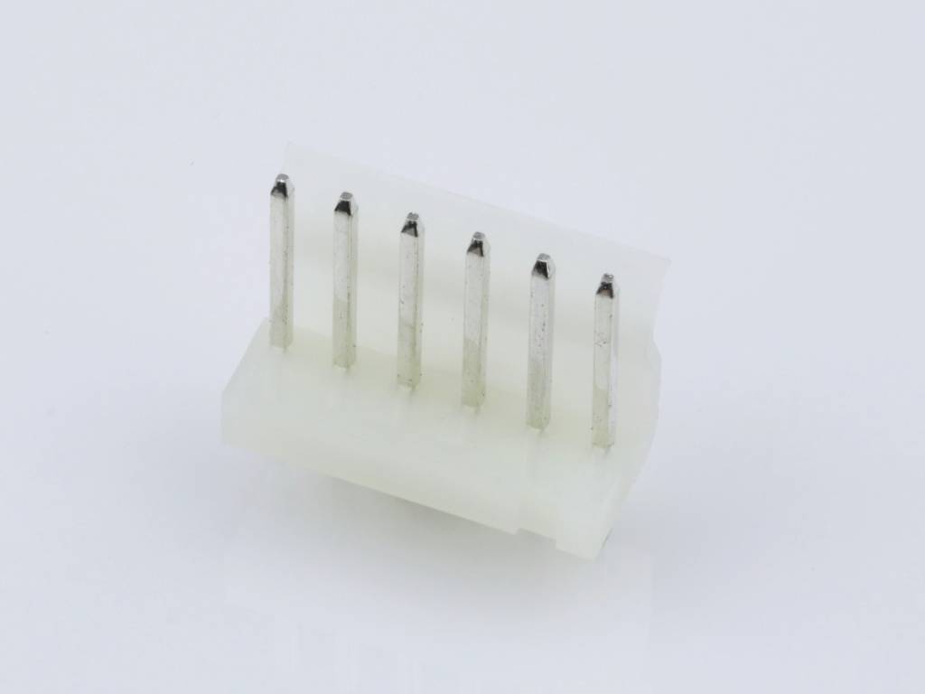 Molex Einbau-Stiftleiste (Standard) Polzahl Gesamt 6 Rastermaß: 3.96mm 09652068 Bag