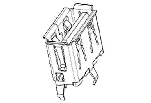 Molex Universal Serial Bus Buchse Vertikal 1050570001 Inhalt