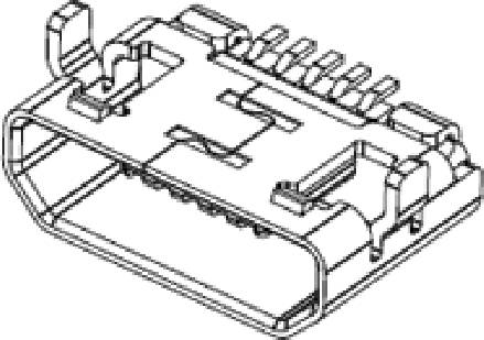 Molex Micro USB Buchse Rechtwinklig 1051640001 Inhalt