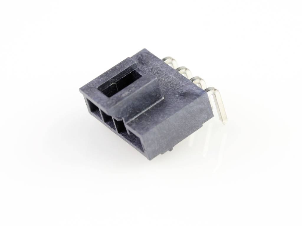 Molex Einbau-Buchsenleiste (Standard) Polzahl Gesamt 4 Rastermaß: 2.5mm 1053131104 Tray