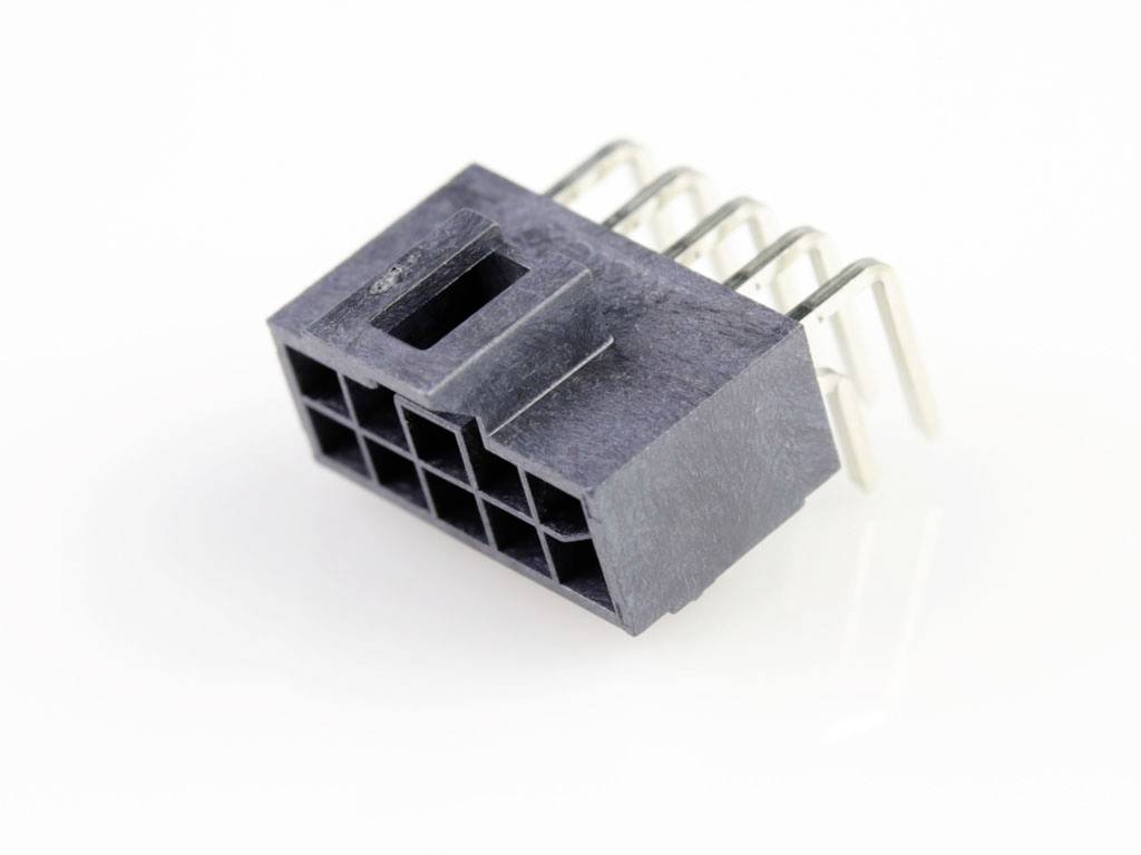 Molex Einbau-Buchsenleiste (Standard) Polzahl Gesamt 10 Rastermaß: 2.5mm 1053141110 Tray