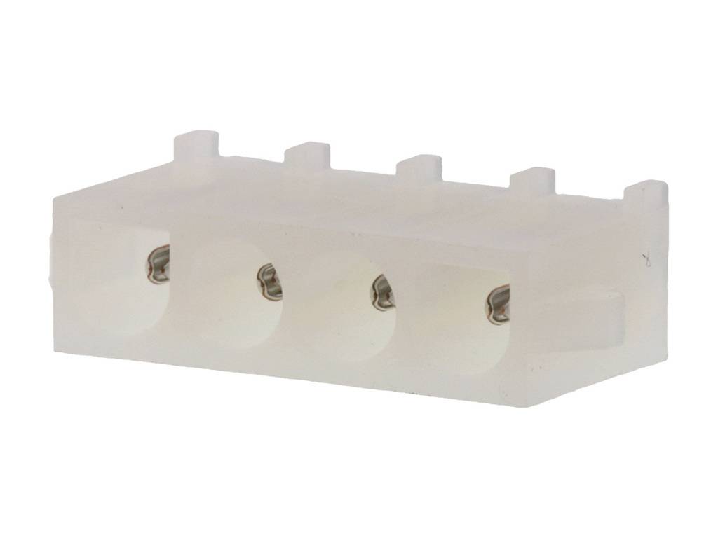 Molex Einbau-Buchsenleiste (Standard) Polzahl Gesamt 4 Rastermaß: 6.35mm 10844040 Bag