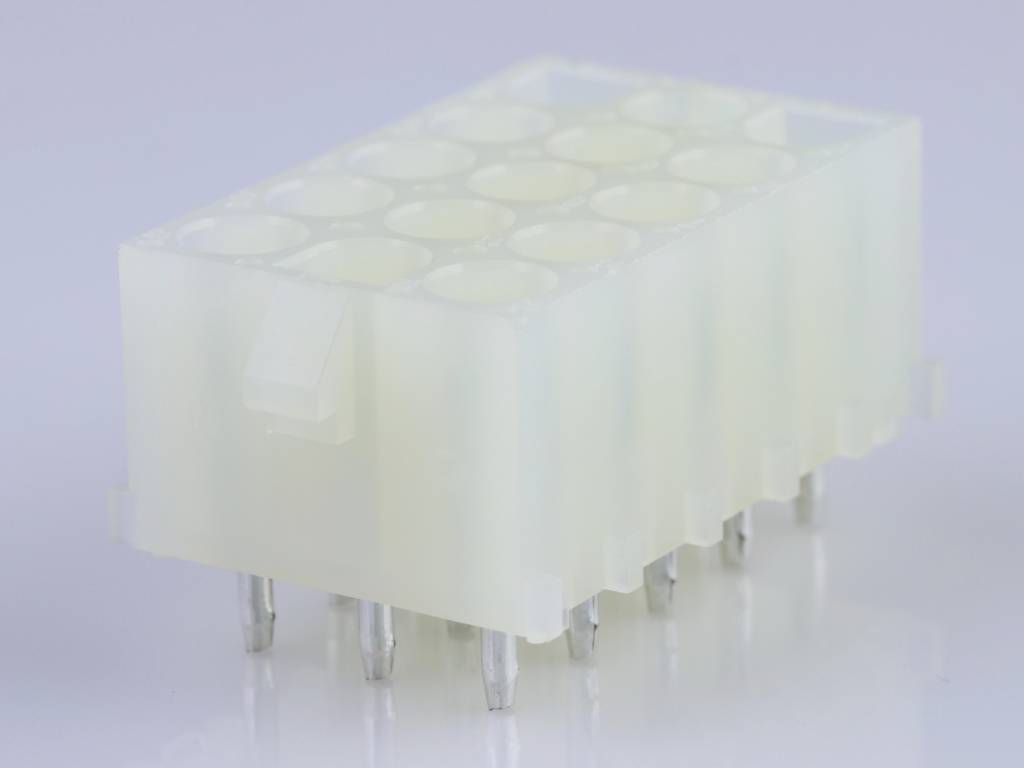 Molex Einbau-Buchsenleiste (Standard) Polzahl Gesamt 15 Rastermaß: 6.35mm 10844150 Bag