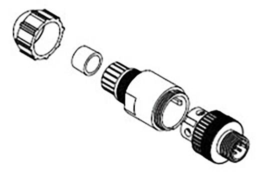 Molex 1200710044 Sensor-/Aktor-Steckverbinder Buchse Polzahl Sensoren: 5 1St.