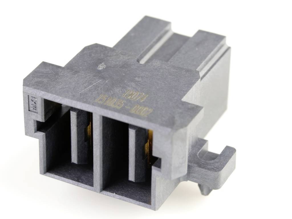 Molex Buchsengehäuse-Kabel Polzahl Gesamt 2 Rastermaß: 11mm 1510350002 Tray