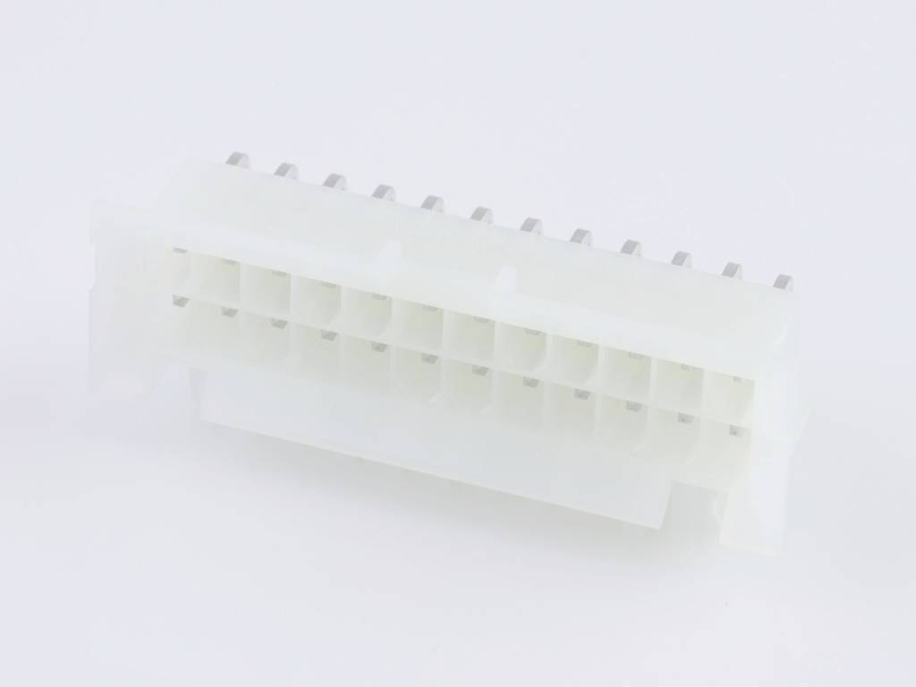 Molex Einbau-Buchsenleiste (Standard) Polzahl Gesamt 24 Rastermaß: 4.2mm 15246240 Tray