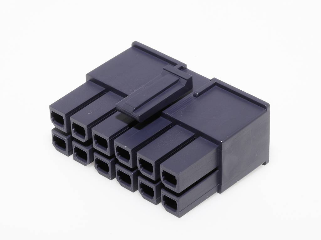 Molex Buchsengehäuse-Kabel Polzahl Gesamt 12 Rastermaß: 5.7 mm 1700010112 Bag