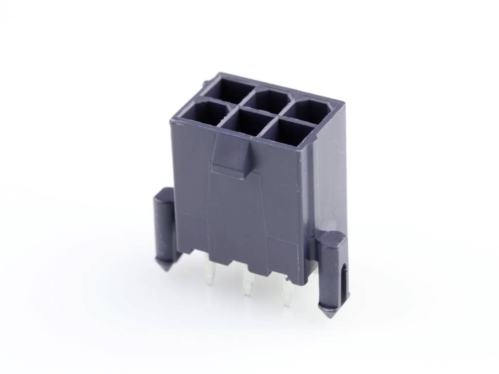Molex Einbau-Buchsenleiste (Standard) Polzahl Gesamt 6 Rastermaß: 4.2mm 1724470006 Tray