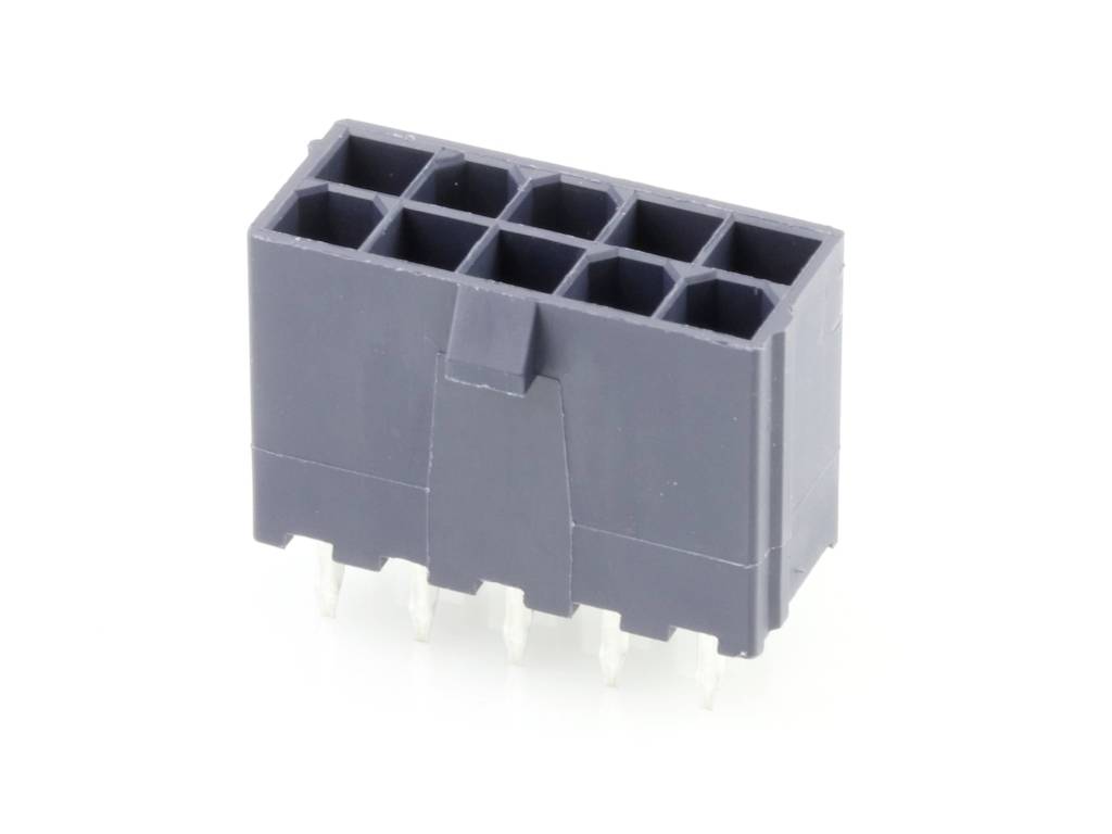Molex Einbau-Buchsenleiste (Standard) Polzahl Gesamt 10 Rastermaß: 4.2mm 1724470210 Tray