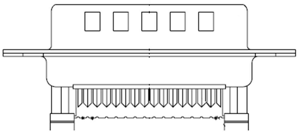 Molex 1727040065 D-SUB Stecker Polzahl: 25 Schneid-Klemm 1St.