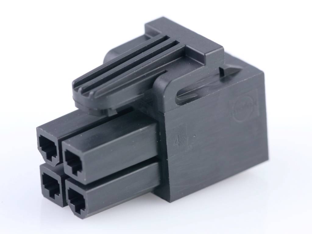 Molex Buchsengehäuse-Kabel Polzahl Gesamt 4 Rastermaß: 4.2mm 1727081004 Bag