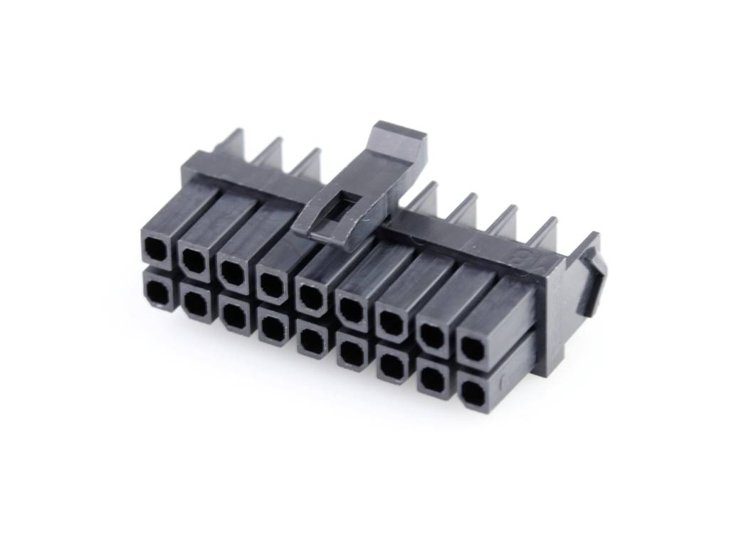 Molex Buchsengehäuse-Kabel Polzahl Gesamt 18 Rastermaß: 3mm 1729521801 Bag