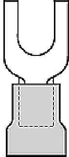 Molex 191440015 Gabelkabelschuh inkl. Crimphülse 1.3mm² 2mm² Natur Bag