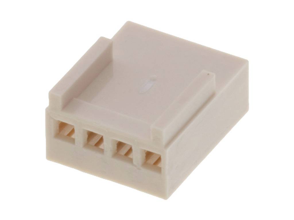 Molex Buchsengehäuse-Kabel Polzahl Gesamt 4 Rastermaß: 2.5 mm 22011042 Bag