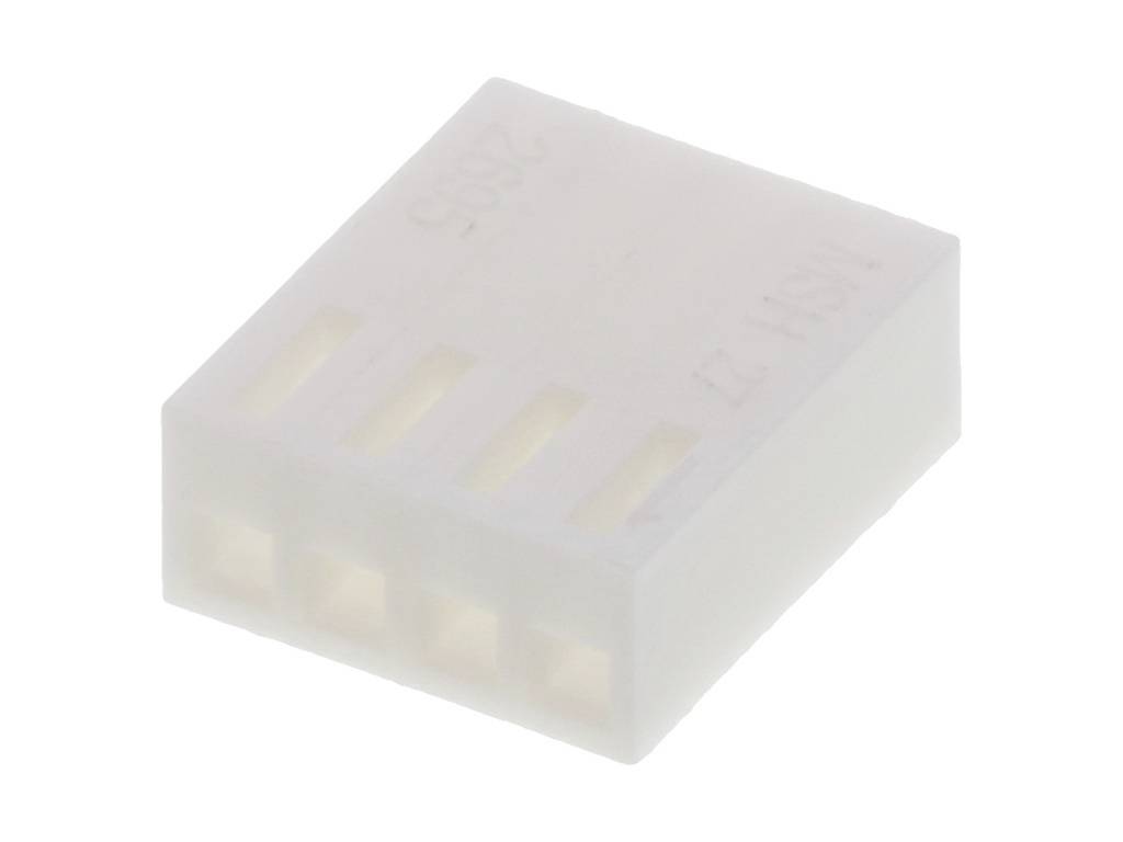 Molex Buchsengehäuse-Kabel Polzahl Gesamt 4 Rastermaß: 2.54 mm 22012041 Bag