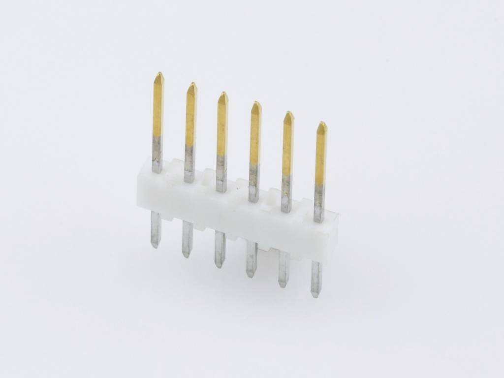 Molex Einbau-Stiftleiste (Standard) Polzahl Gesamt 6 Rastermaß: 2.54mm 22102061 Bag