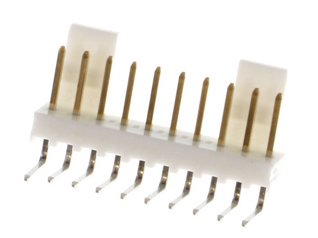 Molex Einbau-Stiftleiste (Standard) Polzahl Gesamt 10 Rastermaß: 2.54mm 22124102 Bag