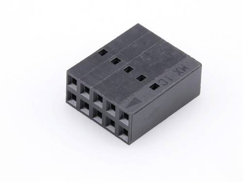 Molex Buchsengehäuse-Kabel Polzahl Gesamt 10 Rastermaß: 2.54 mm 22552101 Bag