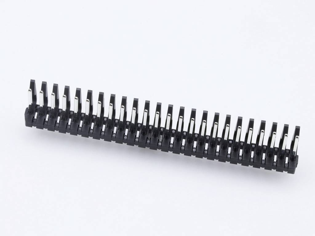 A black plastic document binding spiral on a white background.
