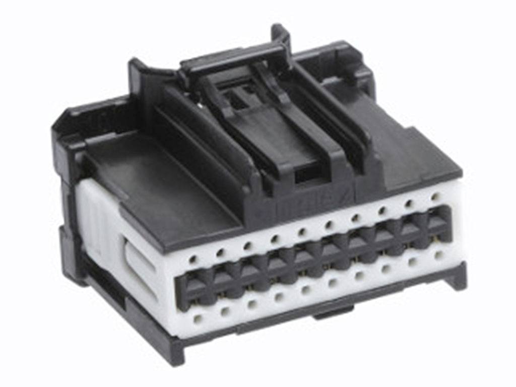 Molex Buchsengehäuse-Kabel Polzahl Gesamt 12 Rastermaß: 2.54mm 347290120 Tray
