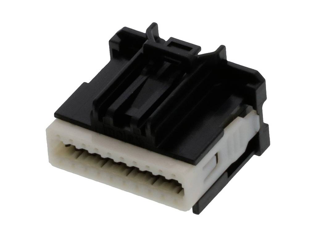 Molex Buchsengehäuse-Kabel Polzahl Gesamt 20 Rastermaß: 2.54mm 347290200 Tray