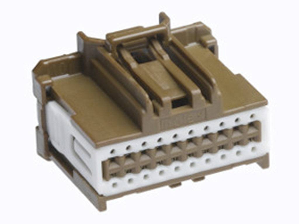 Molex Buchsengehäuse-Kabel Polzahl Gesamt 20 Rastermaß: 2.54mm 347290202 Tray