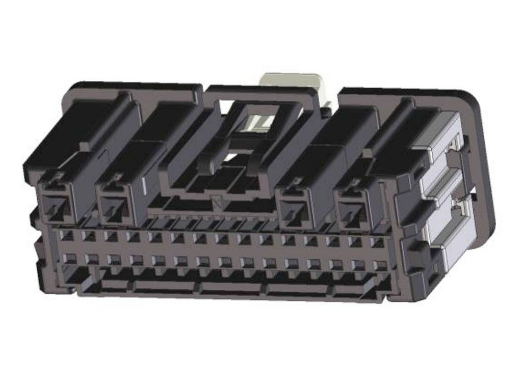 Molex Buchsengehäuse-Kabel Polzahl Gesamt 34 Rastermaß: 2mm 349590340 Bag