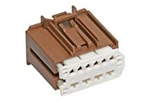 Molex Buchsengehäuse-Kabel Polzahl Gesamt 14 Rastermaß: 2.54 mm, 5.25mm 349690142 Carton