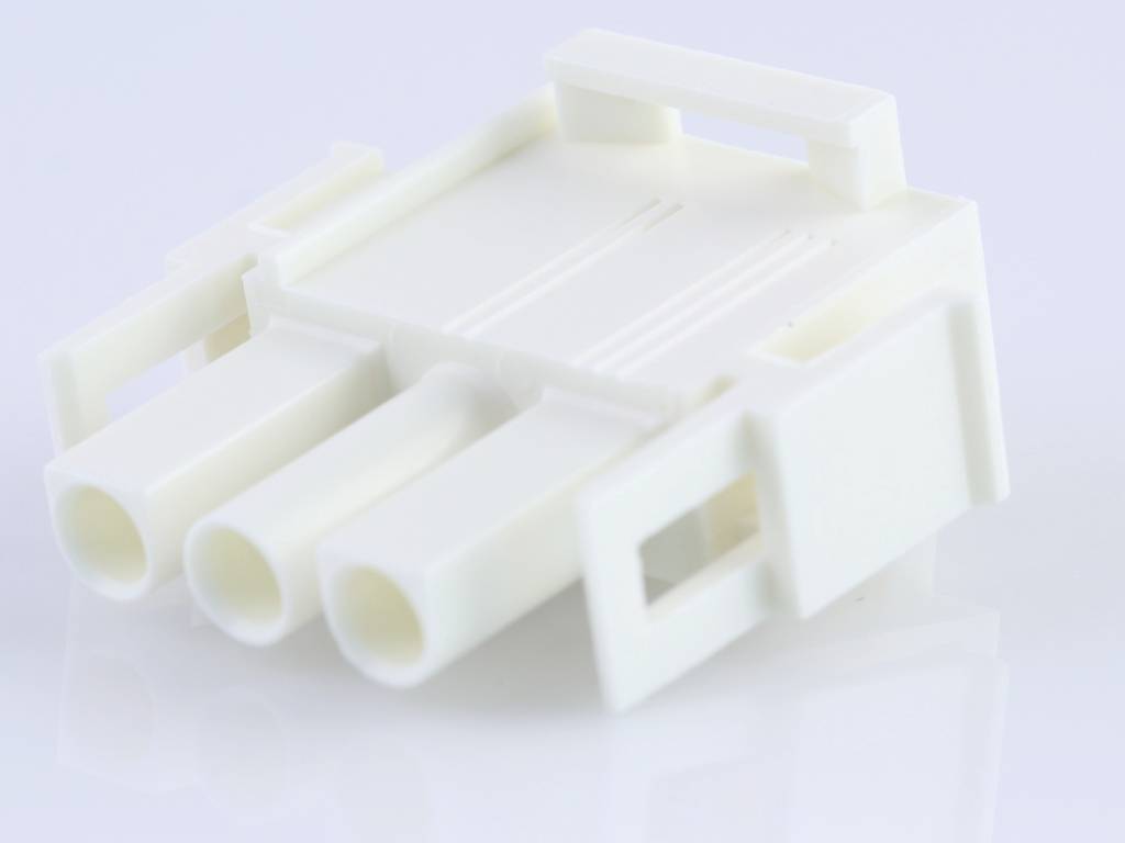 Molex Buchsengehäuse-Kabel Polzahl Gesamt 3 Rastermaß: 6.35mm 366430003 Bag