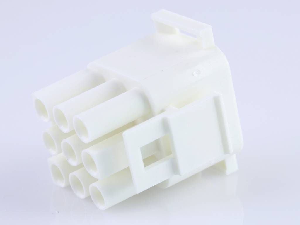 Molex Buchsengehäuse-Kabel Polzahl Gesamt 9 Rastermaß: 6.35mm 366430006 Bag