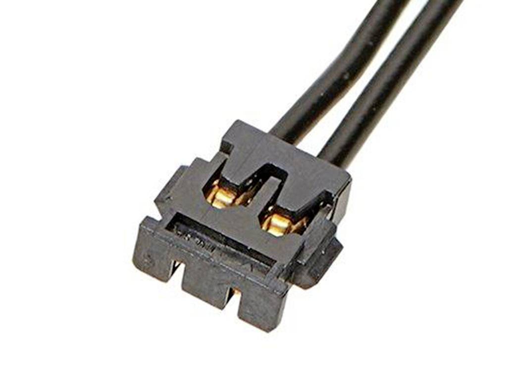 Molex Buchsengehäuse-Kabel Polzahl Gesamt 2 Rastermaß: 1.2mm 369200203 Bag