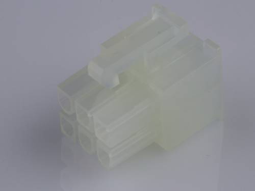 Molex Buchsengehäuse-Kabel Polzahl Gesamt 6 Rastermaß: 4.2 mm 39012060 Bag