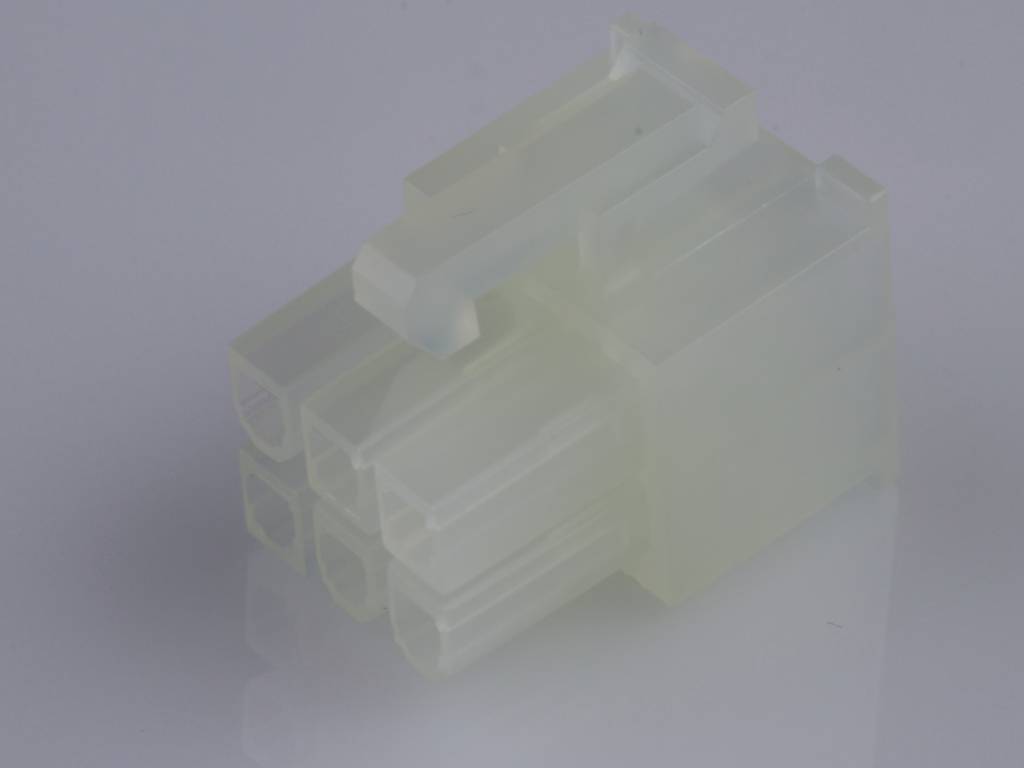 Molex Buchsengehäuse-Kabel Polzahl Gesamt 6 Rastermaß: 4.2mm 39012060 Bag