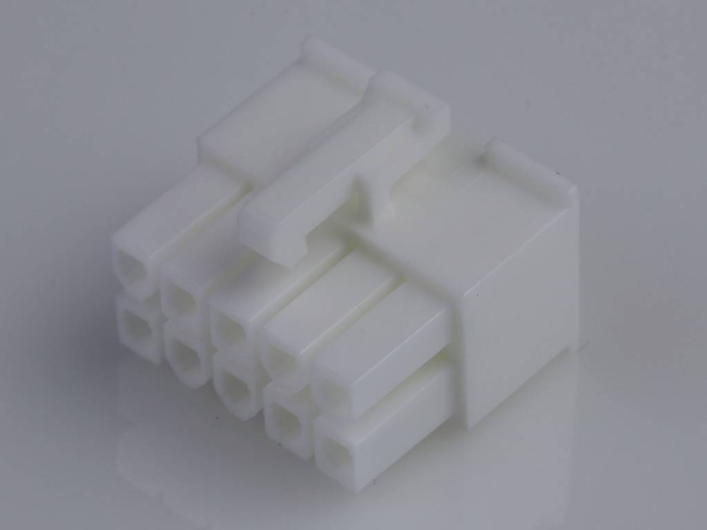 Molex Buchsengehäuse-Kabel Polzahl Gesamt 10 Rastermaß: 4.2 mm 39012100 Bag