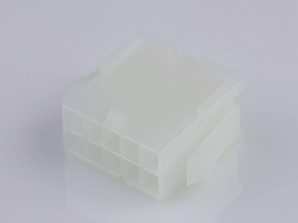 Molex Buchsengehäuse-Kabel Polzahl Gesamt 10 Rastermaß: 4.2mm 39012101 Bag