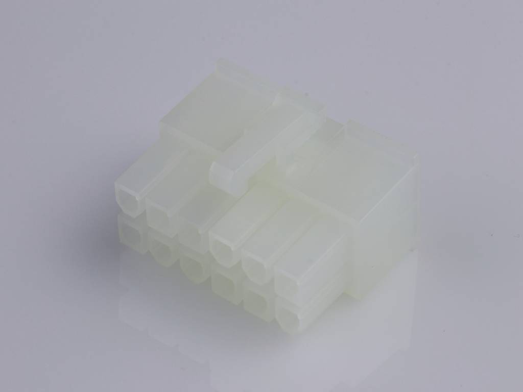 Molex Buchsengehäuse-Kabel Polzahl Gesamt 12 Rastermaß: 4.2mm 39012120 Bag