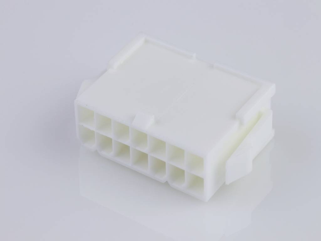 Molex Buchsengehäuse-Kabel Polzahl Gesamt 14 Rastermaß: 4.2mm 39012146 Bag