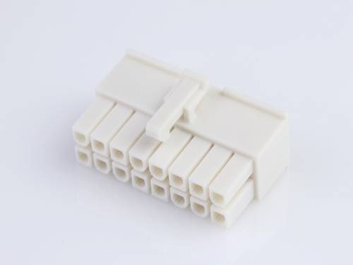 Molex Buchsengehäuse-Kabel Polzahl Gesamt 16 Rastermaß: 4.2 mm 39012165 Bag