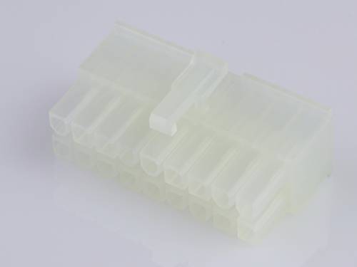 Molex Buchsengehäuse-Kabel Polzahl Gesamt 18 Rastermaß: 4.2 mm 39012180 Bag